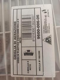 Presa d'aria con griglia