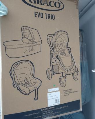 Trio Graco + base ISOFIX + ulteriore seggiolino