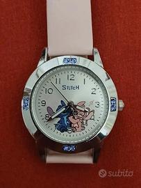 Orologio Bambina Stitch Rosa