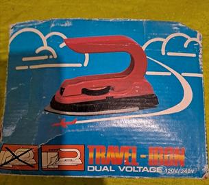 Ferro da stiro da viaggio vintage 