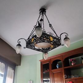 lampadario anni 20 