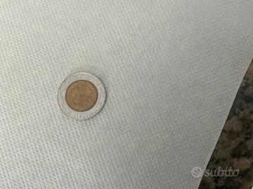 Moneta antica 500lire ,1997 della polizia di stato