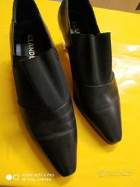 Scarpe 37 1/2 - Fascia elastica larga, NUOVE