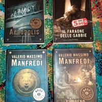 Valerio Massimo Manfredi 4 libri