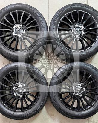 Cerchi 17 neri original Fiat 500X pneumatici