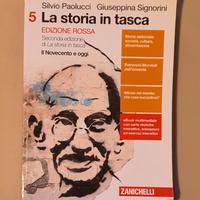 La storia in tasca, zanichelli. Libro di storia