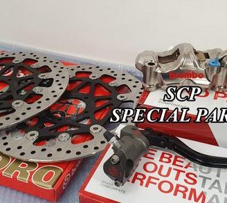Ducati brembo kit dischi pinze pompa freno