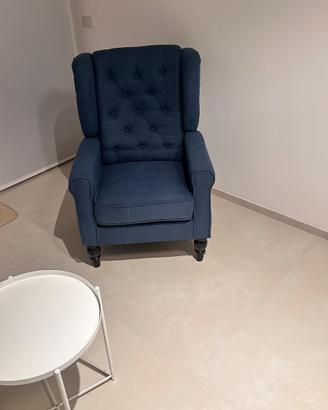 Poltrona blu