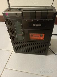 magnetofono castelli funzionante