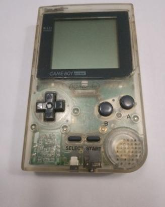 Gameboy Pocket trasparente + giochi