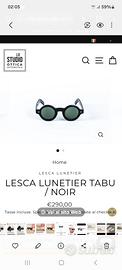 Occhiali da sole Lesca lunetier