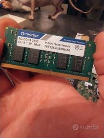 RAM 8GB DDR4 2133mhz TIMETEC