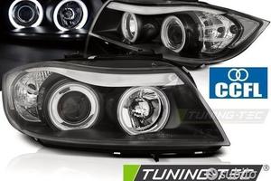 Fari CCFL Angel Eyes BMW Serie 3 E90 / E91 05-08