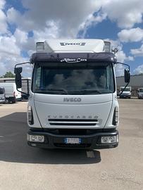 Iveco eurocargo 80e18 passo 3690 furgone e sponda