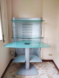 Consolle scrivania ufficio/casa elettrificata