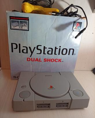 ps1 con scatola Playstation 1