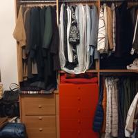 Moduli cabina armadio in legno