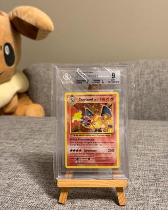 Pokemon Charizard Evolutions (EVO11) Holo BGS 9