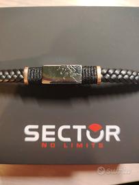 SECTOR (SZV62) Braccialetto da Uomo in Pelle