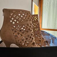 Stivale estivo Beige