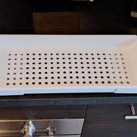 vassoio portaoggetti per vasca, lavatoio o lavabo