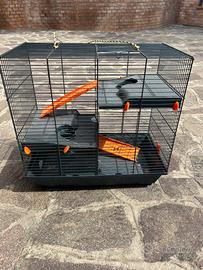 Gabbia grande roditori 2 piani con rampe – Bologna