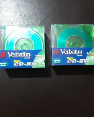 2 Confezioni mini cd  INTEGRE da 5 unita' ciascuna