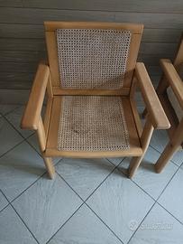 Set divano 2 posti e poltrona