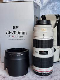 Canon EF 70-200mm f/2.8L IS II USM – Pari al nuovo