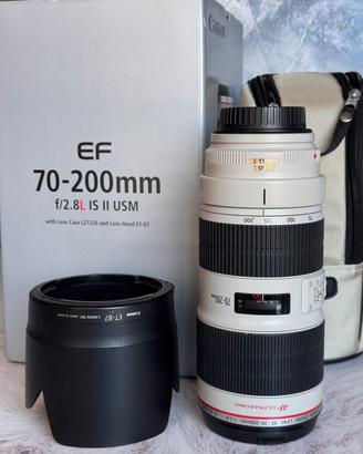 Canon EF 70-200mm f/2.8L IS II USM – Pari al nuovo