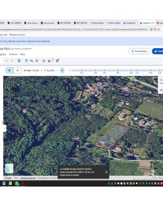 terreno edif. Zona F 4000 mq con rustico annesso