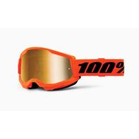 TRIMBOLIMOTO MASCHERA 100% STRATA 2 NEON ORANGE - 