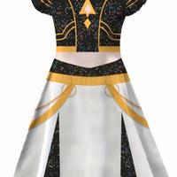 vestito k-pop demon hunters huntrix 