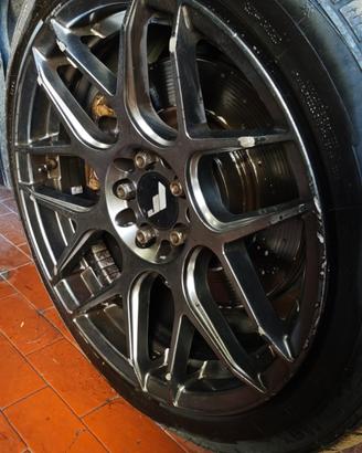 4 cerchi sportivi , Japan Racing R17 5x100