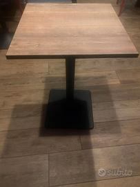 Tavolini 50x50 con base in ghisa