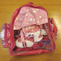 Pattini in linea bimba con protezioni tg 26-29