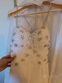 Abito da sposa a sirena 