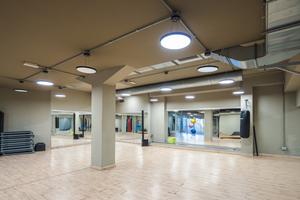 Sala fitness 130 m² per attività sportive