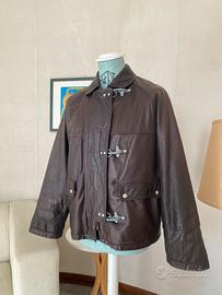 Giacca in pelle Fay 3 ganci Vintage (rara)