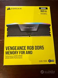 Corsair Vengeance RGB DDR5 32GB (2x16GB) 6000 CL30