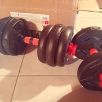 Set manubri e bilanciere fino a 20 kg