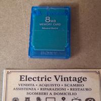 1053NN-Memory Card Blu PS2 Originale