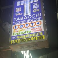 Tabella bandiera sigla T tabaccheria