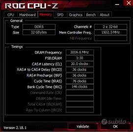 1x32gb RAM DDR5 Corsair dominantor Titanium 