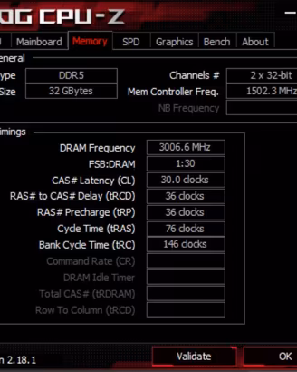 1x32gb RAM DDR5 Corsair dominantor Titanium 