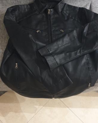 giubbotto in ecopelle