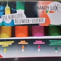 Lampadine LED a batteria colorate HANDY LUX 