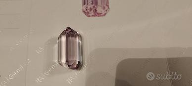 kunzite Viola 62.52 ct certificata v