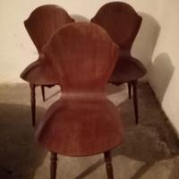 sedie legno curvato vintage 