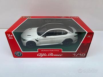 Alfa Romeo Giulia GTAM 2020 White 1:18 Bburago